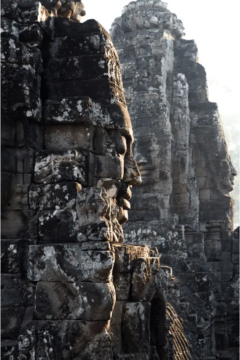 A face of Bayon temple